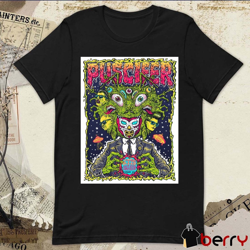 Poster Puscifer June 7 2025 White River Amphitheatre in Auburn WA t-shirt