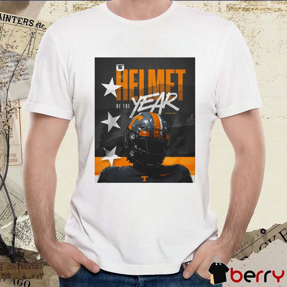 Poster Tennessee Vols Football Smokey Grey UNISWAG Helmet of the Year Nominee 2024 t-shirt