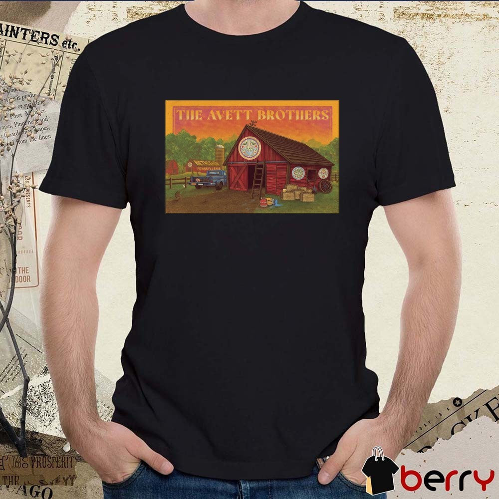 Poster The Avett Brothers August 2 2025 Musikfest At PNC Plaza in Bethlehem PA t-shirt