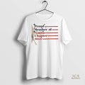 Official Proud Member Of Antifa Chapter 8647 Us Flag Shirt