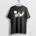 Official Raccoon And Goose No Pizza For Nazis Funny