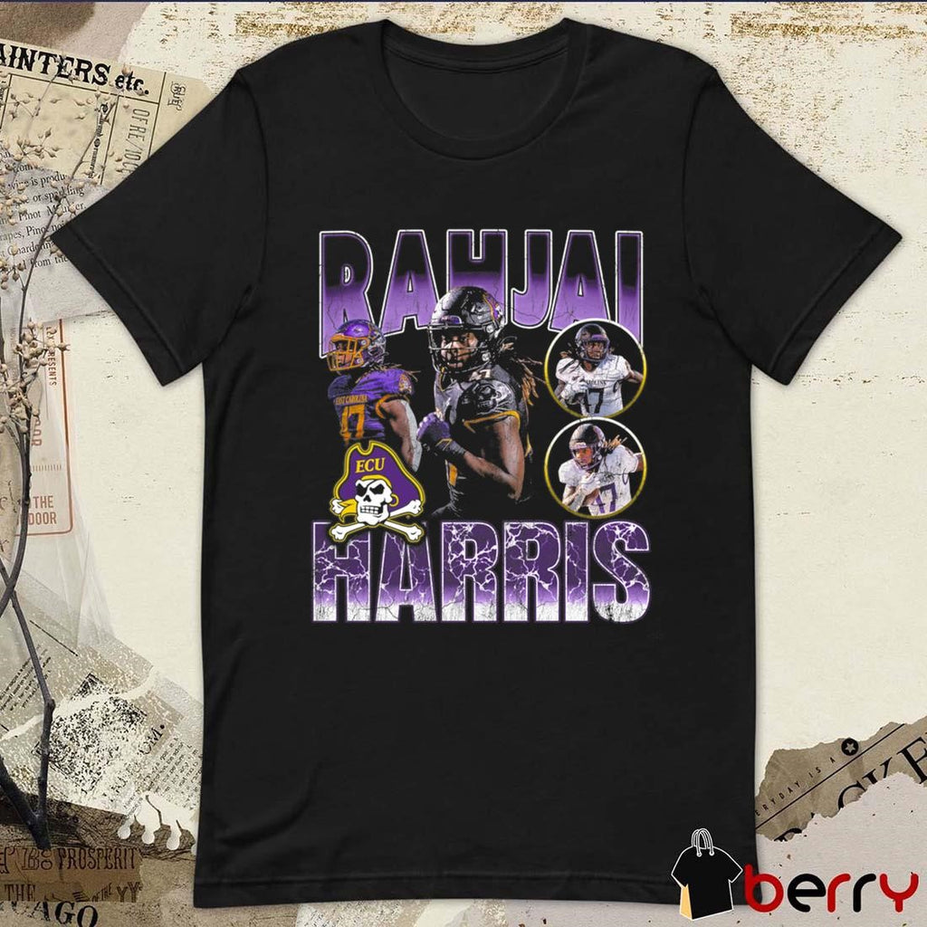 Rahjai Harris ECU East Carolina Vintage Graphic Pepper t-shirt