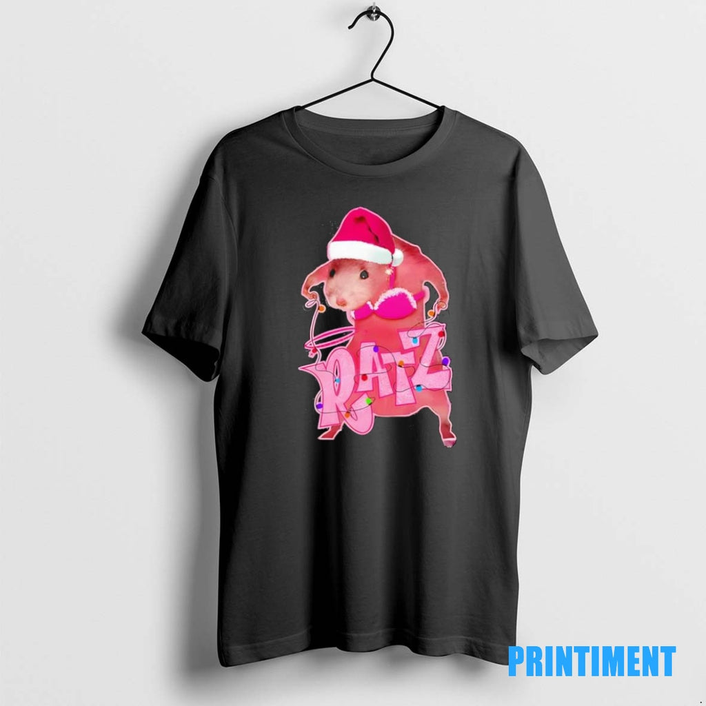 Official Ratz Hamster Christmas Tee Sweater