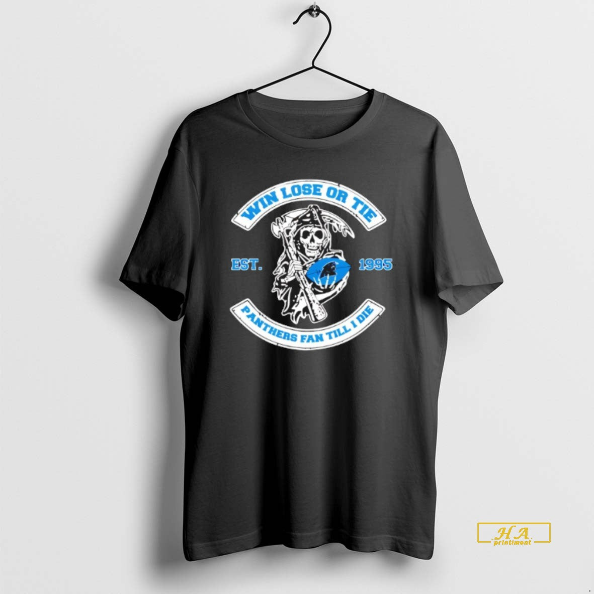 Official Reaper Win Lose Or Tie Carolina Panthers Fan Till I Die