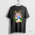 Official Reindeer Unicorn Masked Holiday Cheer Christmas
