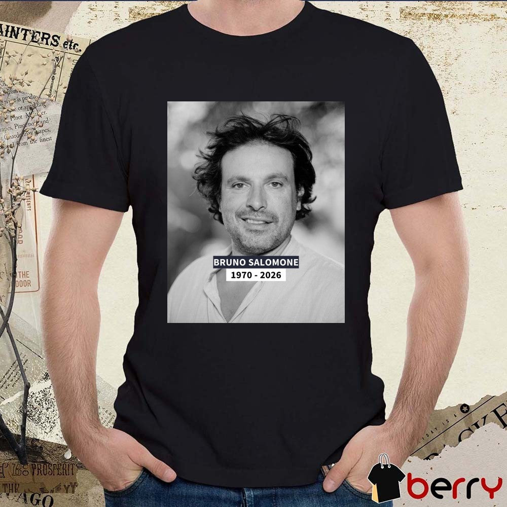 Rest In Peace Bruno Salomone 1970 – 2026 Agence France-Presse t-shirt