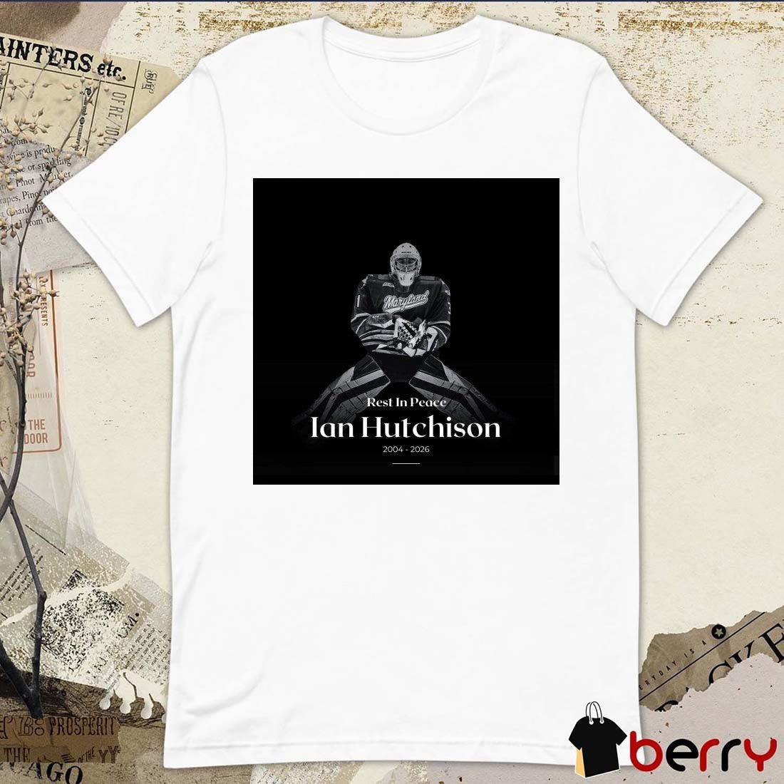 Rest In Peace Ian Hutchison 2004 – 2026 The Gardens Ice House Poster t-shirt