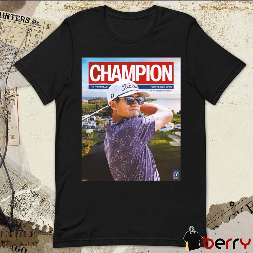 Ricky Castillo 2026 Champion Puerto Rico Open PGA Tour Poster t-shirt