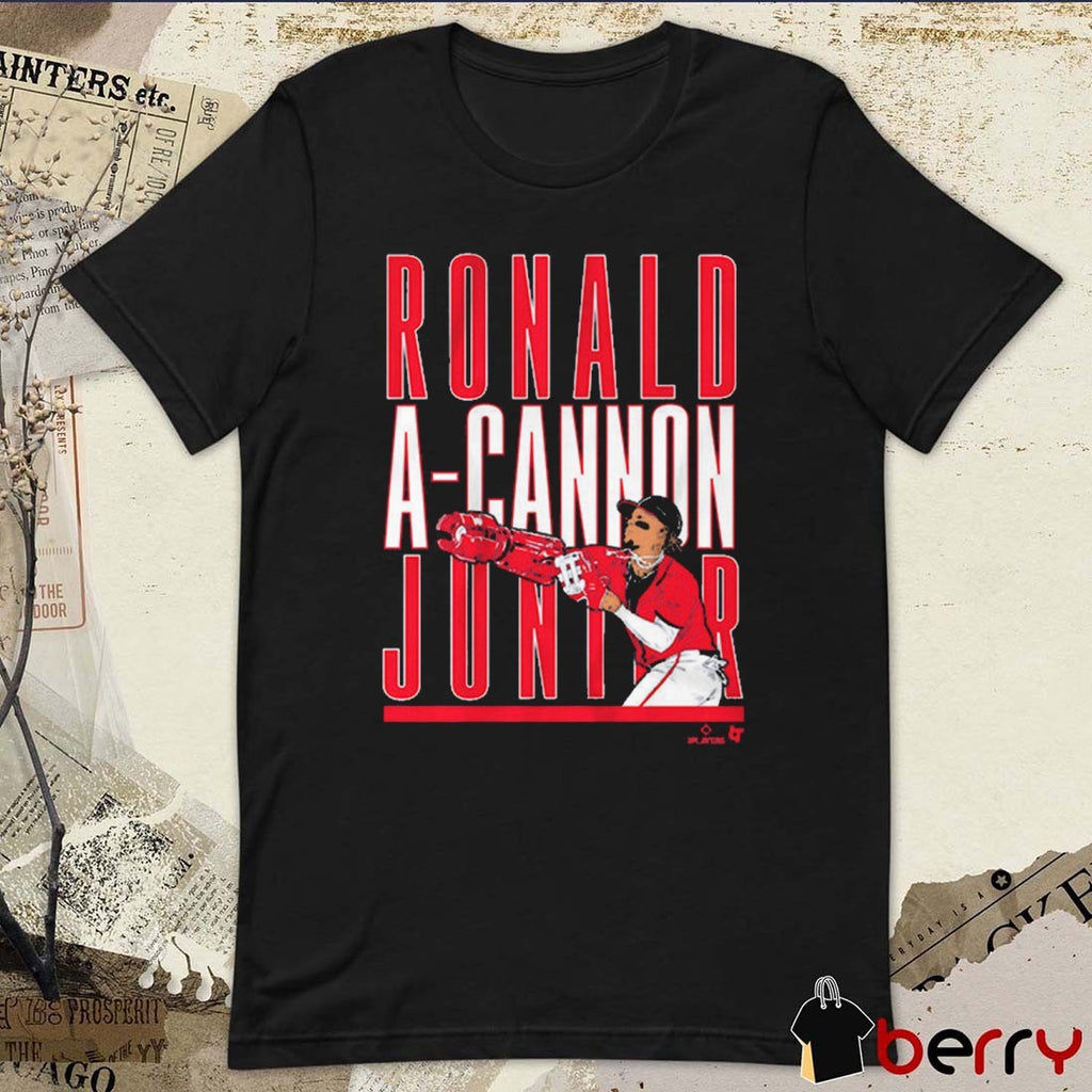 Ronald Acuña Jr A-Cannon Jr Atlanta Braves MLB 2025 Graphic t-shirt