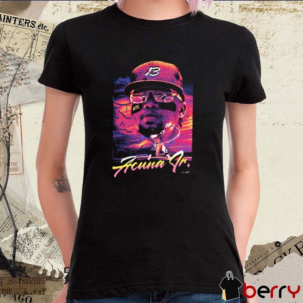 Ronald Acuna Jr. Summer Blockbuster Atlanta Braves MLB Graphic t-shirt