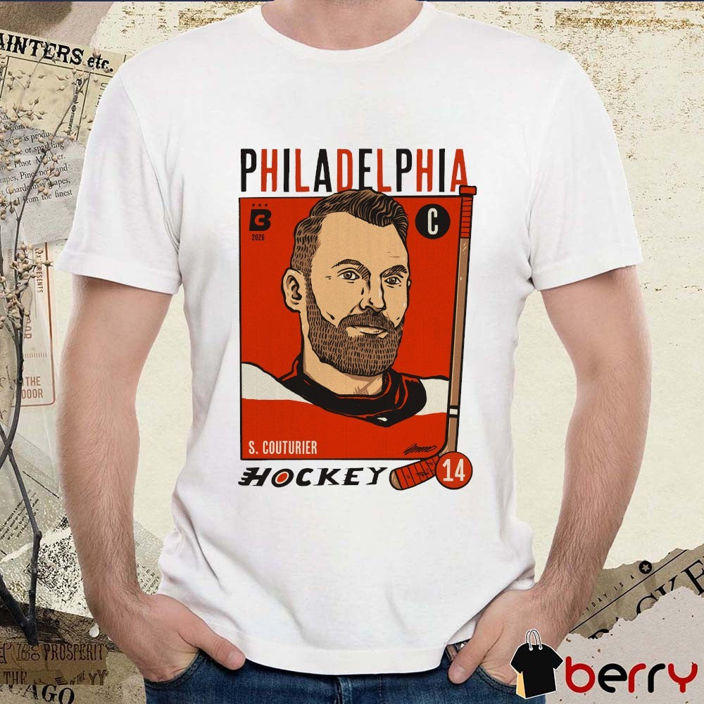 S. Couturier 14 Philadelphia Flyers Hockey Team Vintage t-shirt