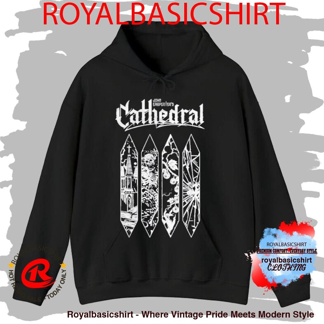 Sacred Bones Records John Carpenter Cathedral Shirt