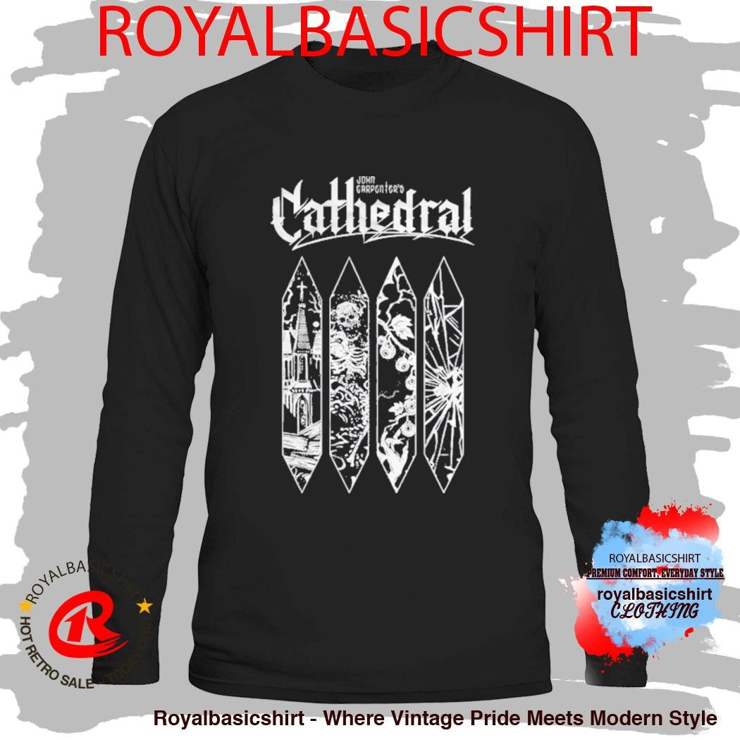 Sacred Bones Records John Carpenter Cathedral Shirt