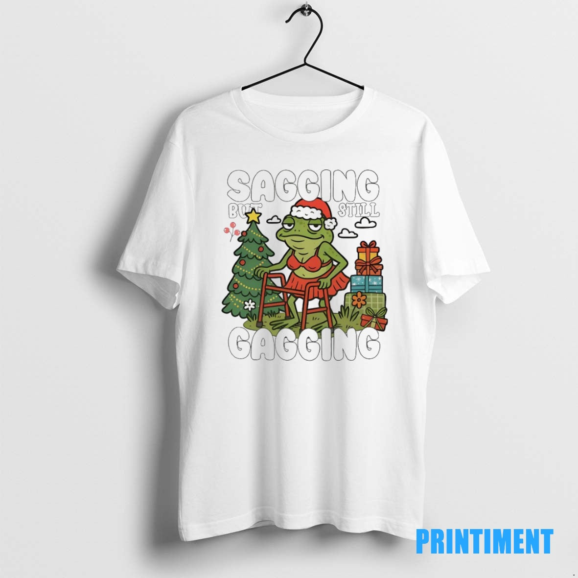 Official Sagging But Still Gagging Christmas Tee Sweater