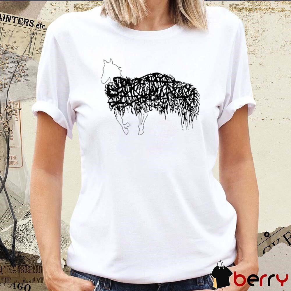 Sanguisugabogg Pony Cover Painting t-shirt