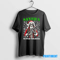 Official Santa Skull Santifa Super Soldier Christmas Tee Sweater