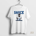 Official Sauce Gardner Indianapolis Colts Signature The Drip Mens White Tee