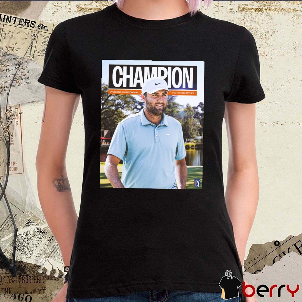 Scottie Scheffler Procore Championship Sixth Victory This Season PGA Tour 2025 Poster t-shirt