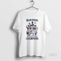 Official Seattle Mariners 2025 American League Champions Caricature