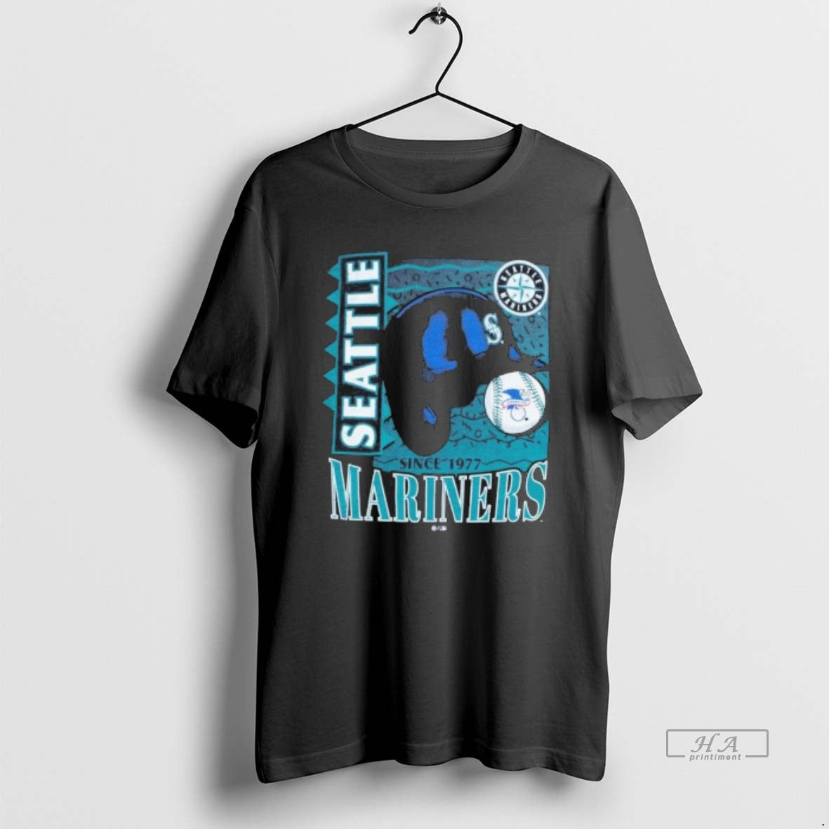 Official Seattle Mariners Atlas Blue Helmet