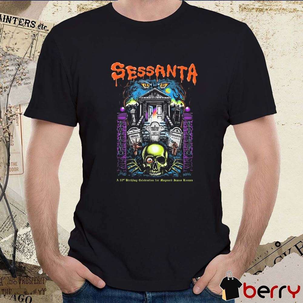 Sessanta Primus A Perfect Circle Puscifer 5 11 2025 Veterans United Home Loans Amphitheater Virginia Beach VA t-shirt