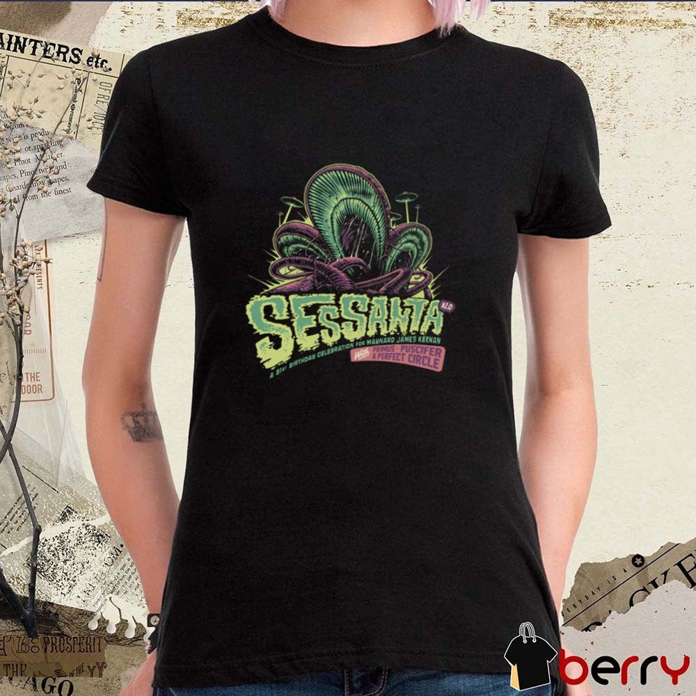 Sessanta V 2.0 A 61st Birthday Celebration For Maynard James Keenan With Primus, Puscifer And A Perfect Circle May 10 2025 t-shirt