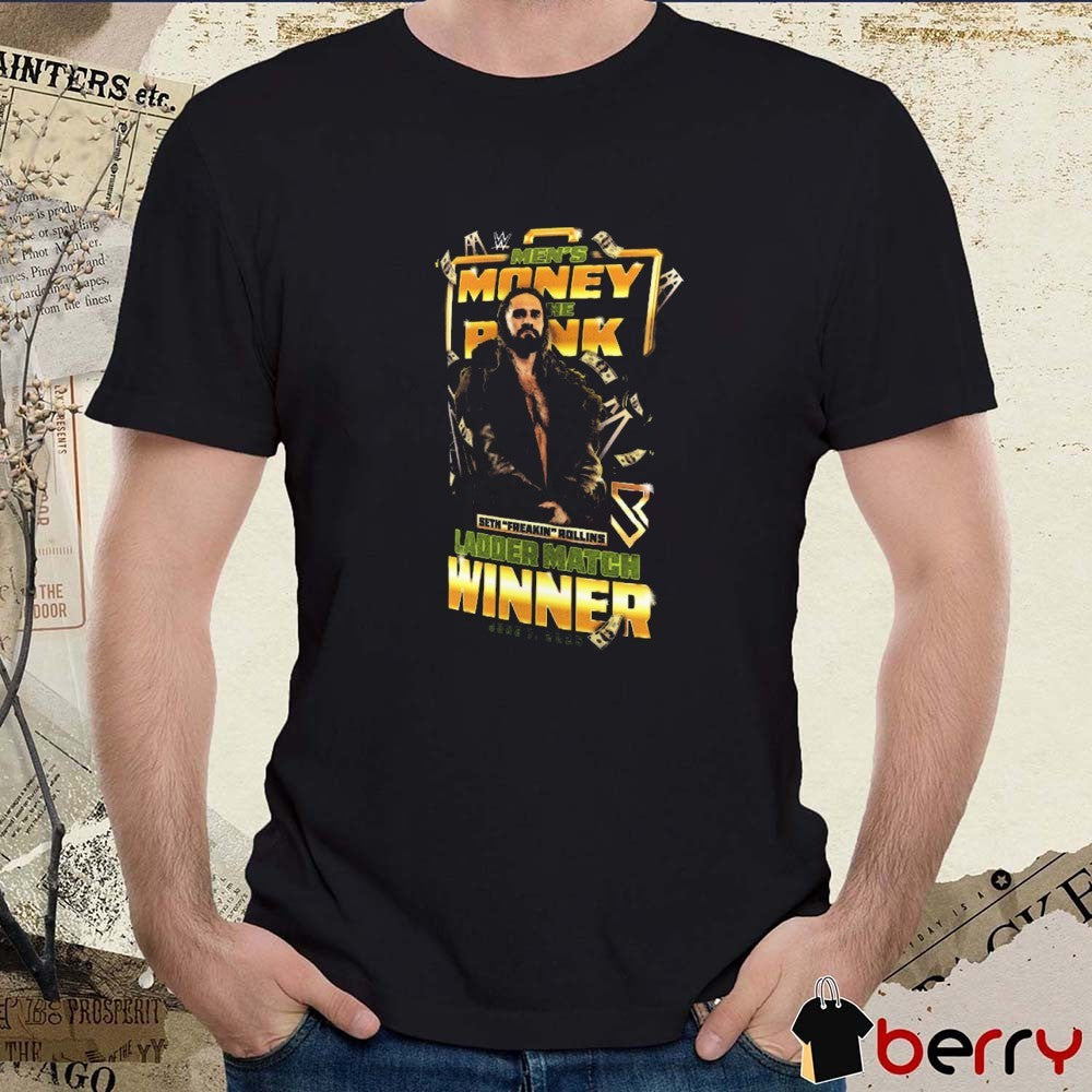 Seth Freakin Rollins Money In The Bank 2025 Men’s Ladder Match Winner June 7 WWE t-shirt