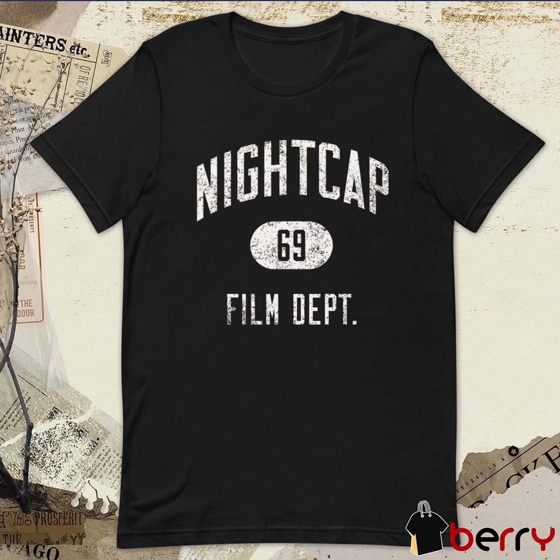 Shannon Sharpe Nightcap 69 Film Dept Vintage t-shirt