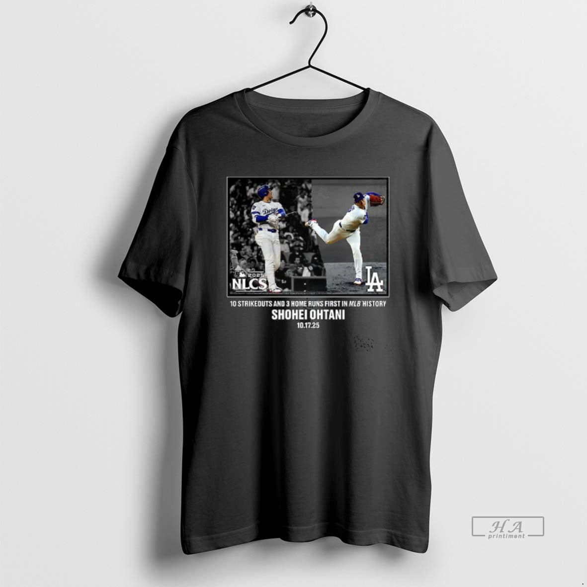 Official Shohei Ohtani Los Angeles Dodgers 2025 Nlcs 10 Strikeouts And 3 Home Runs First