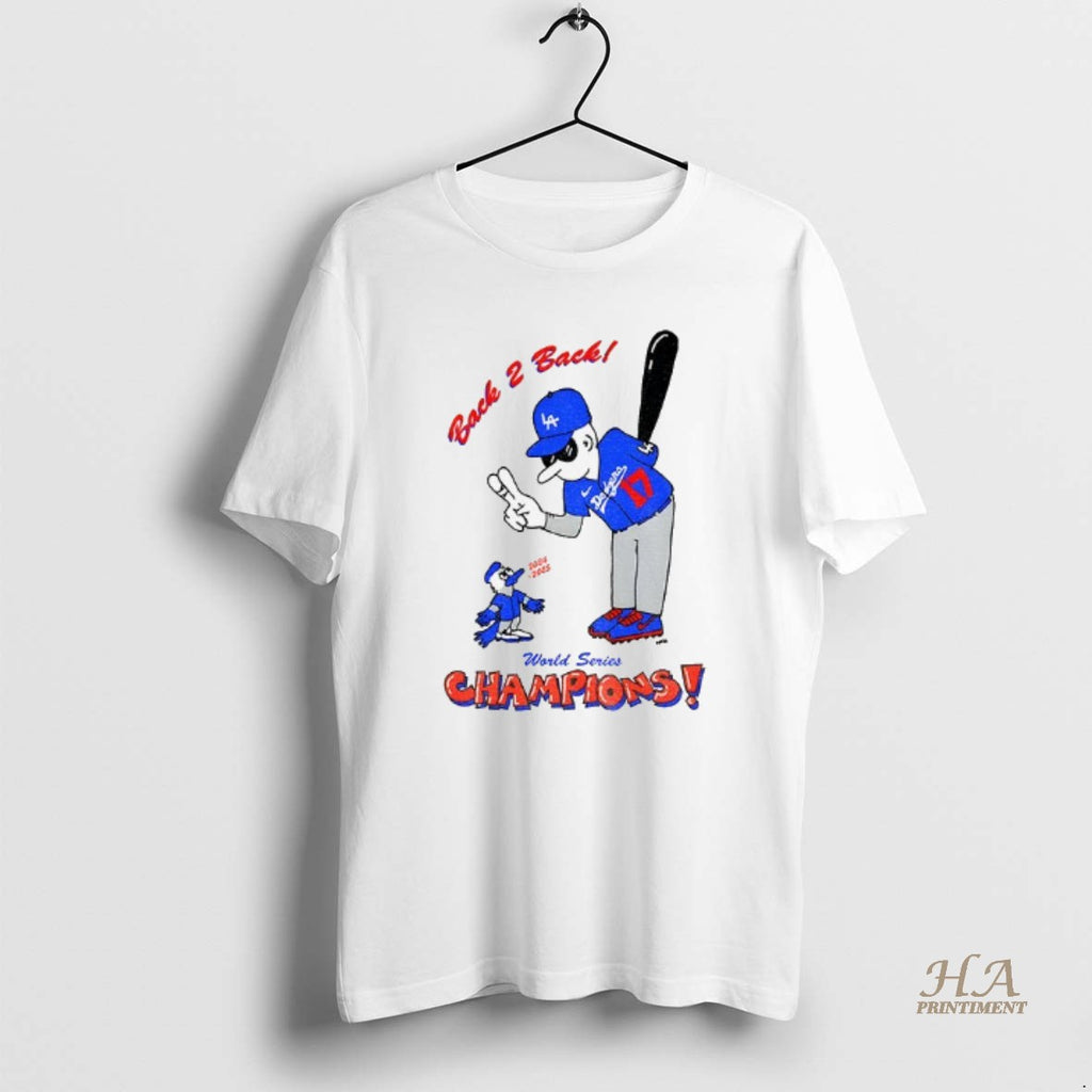 Official Shohei Ohtani Los Angeles Dodgers Back 2 Back World Series Champions Mlb 2025