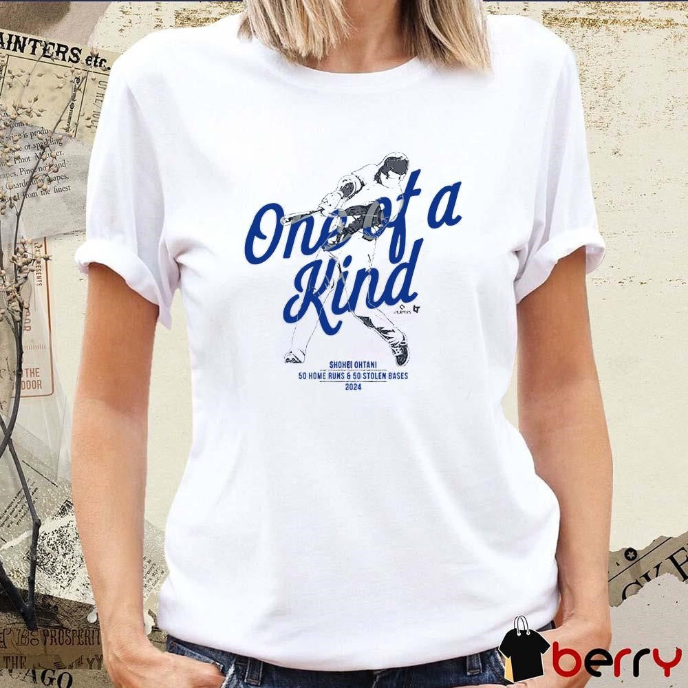 Shohei Ohtani One of a Kind 50 50 Club 2024 Los Angeles Dodgers t-shirt