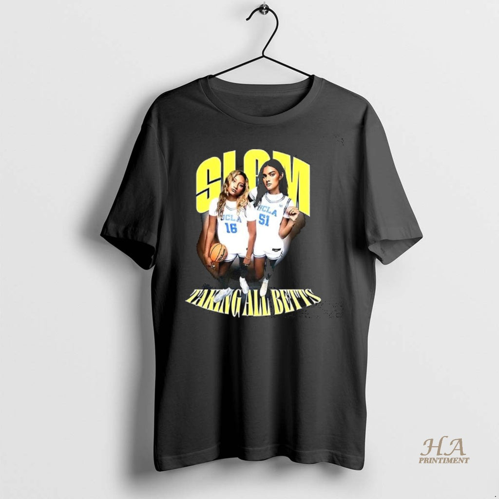 Official Sienna And Lauren Betts Ucla Bruins Basketball Taking All Betts Shirt
