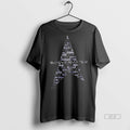 Official Sineverafter Sea Arrow Star Graphic Shirt