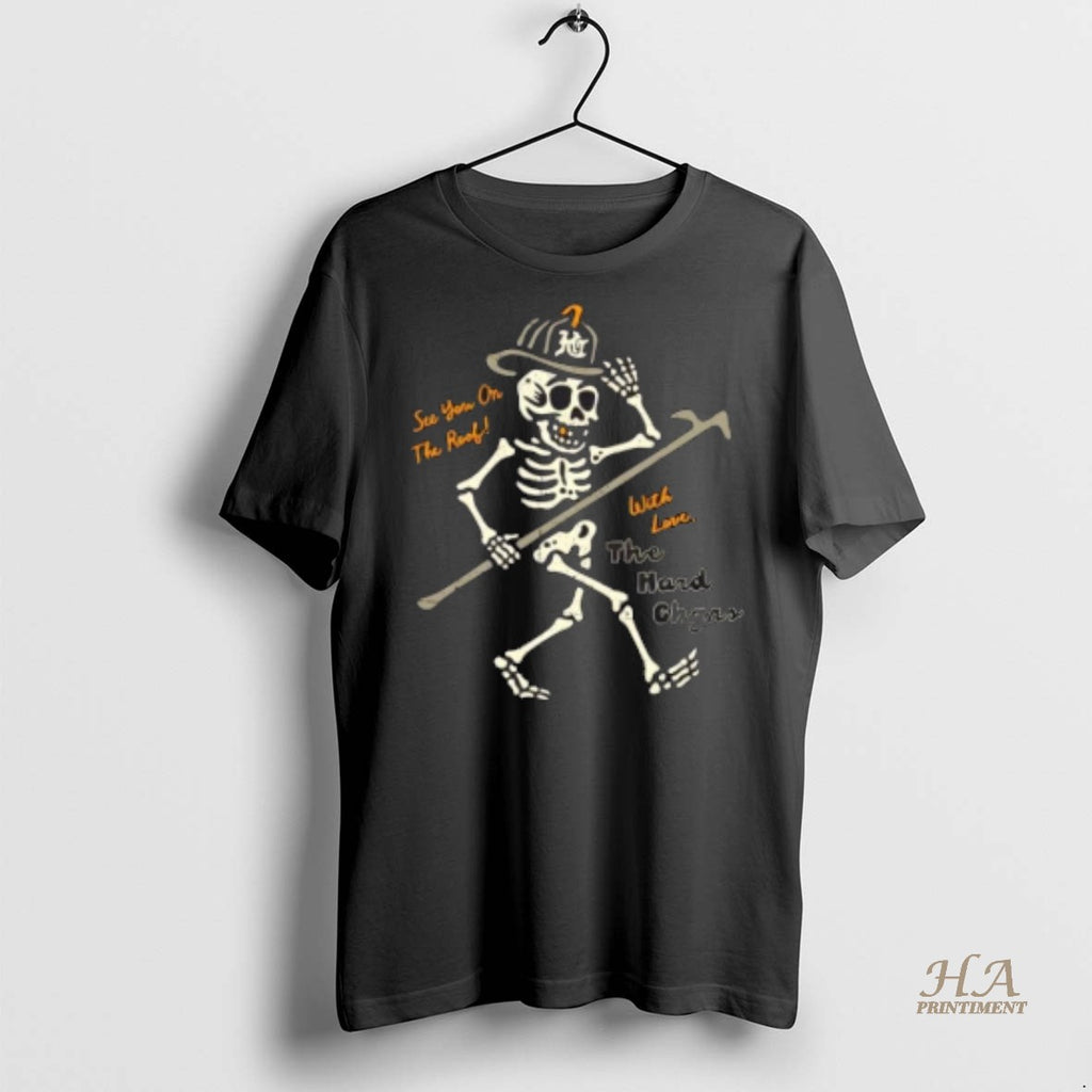 Official Skeleton See You On The Roof Shirt