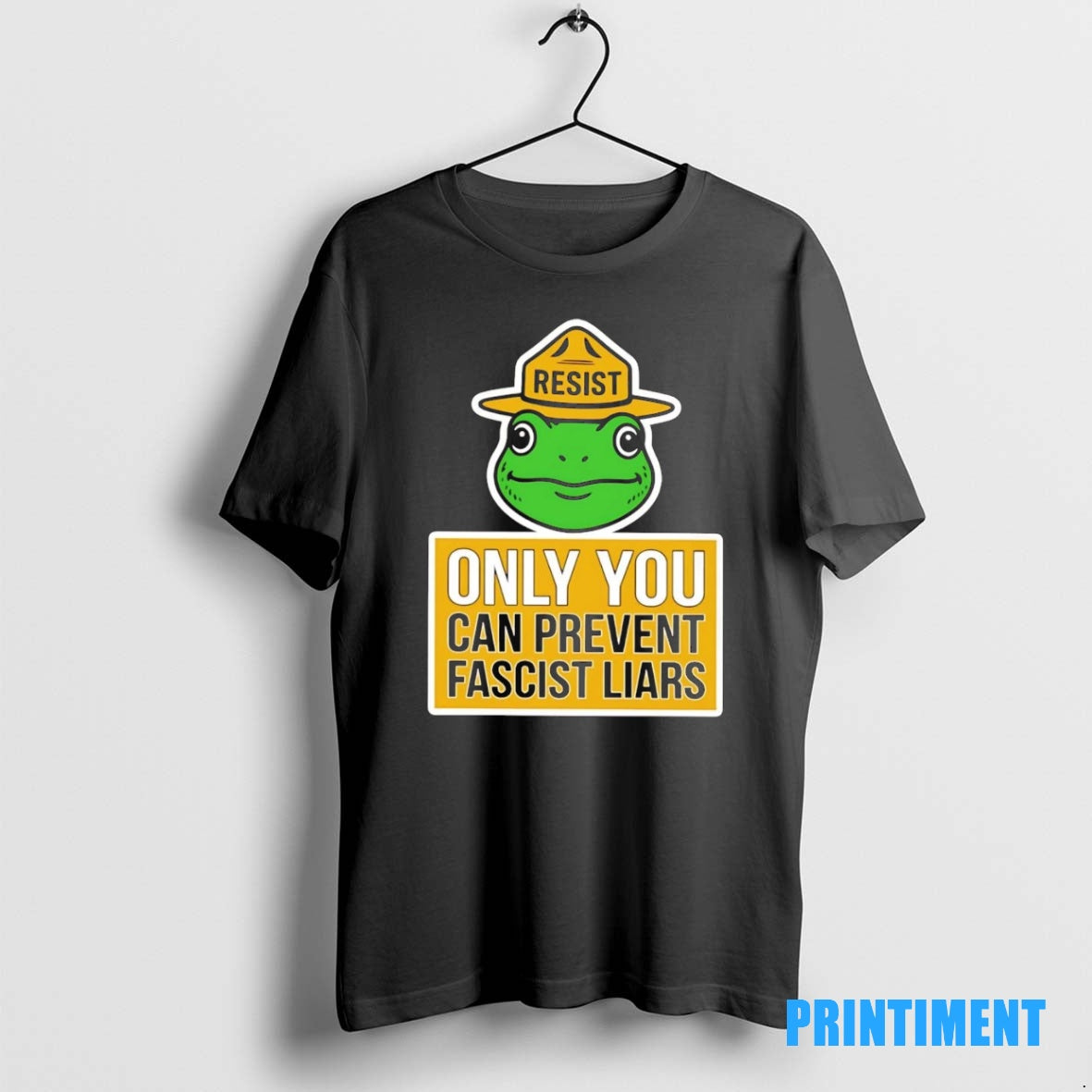 Official Smokey Frog Resist Only You Can Prevent Fascist Liars Tee Sweater