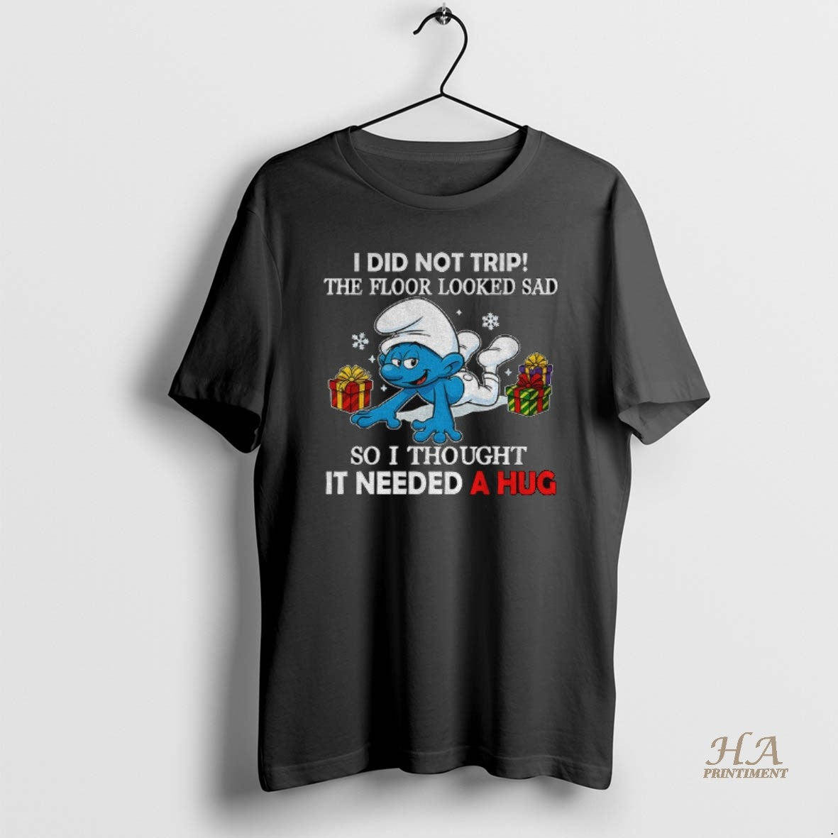 Official Smurf I Did Not Trip The Floor Looked Sad So I Thought It Needed