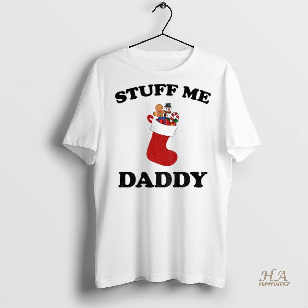 Official Sock Stuff Me Daddy Merry Christmas 2025 Shirt