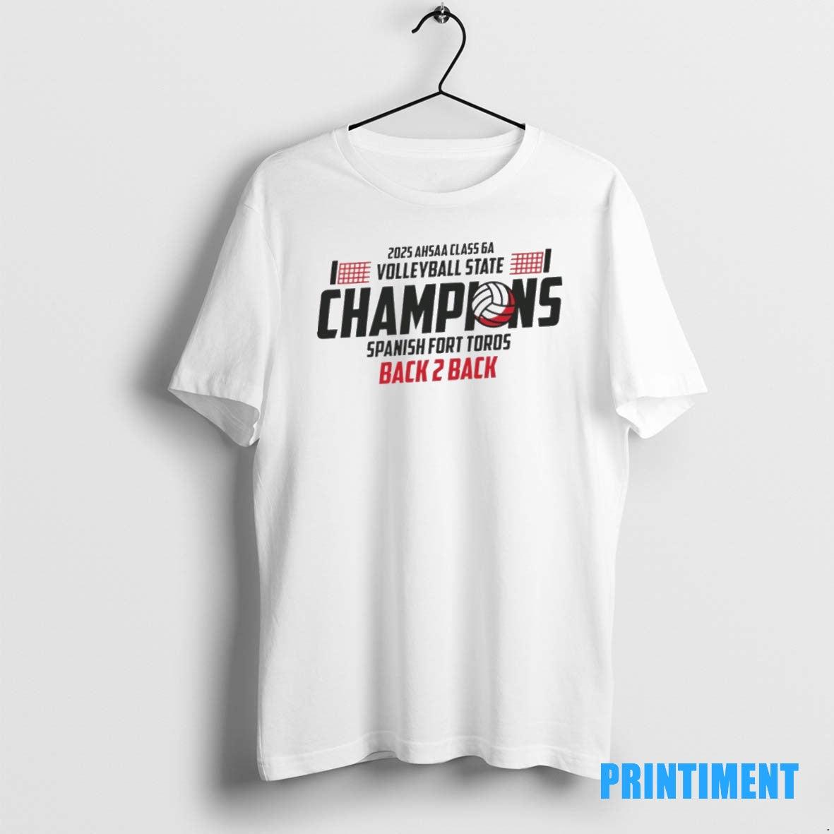 Official Spanish Fort Toros 2025 Ahsaa Volleyball 6a State Champions Tee Sweater