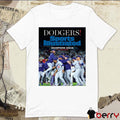 Special 2024 World Series Commemorative Dodgers Sport Illustrated Champions Again Late-Inning Magic Poster t-shirt