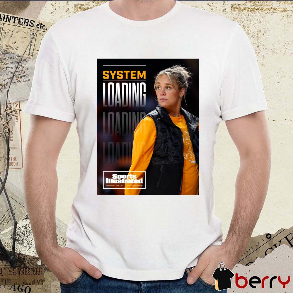 Sports Illustrated System Loading Kim Caldwell Coach Tennessee Lady Volunteers Poster t-shirt