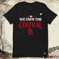St. Louis Cardinals 2024 We Own The National League Central Division Champions Locker Room t-shirt