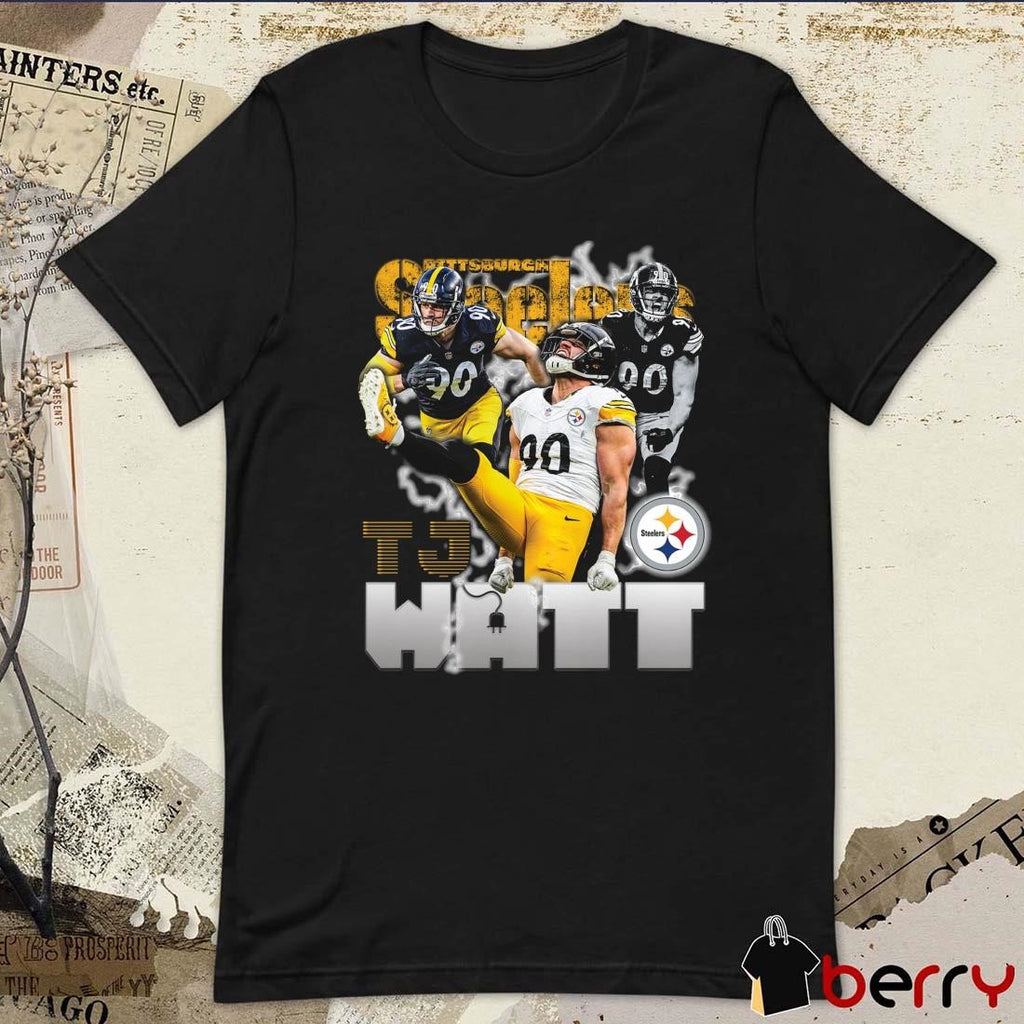 T.J. Watt Pittsburgh Steelers Notorious Player Graphic NFL t-shirt