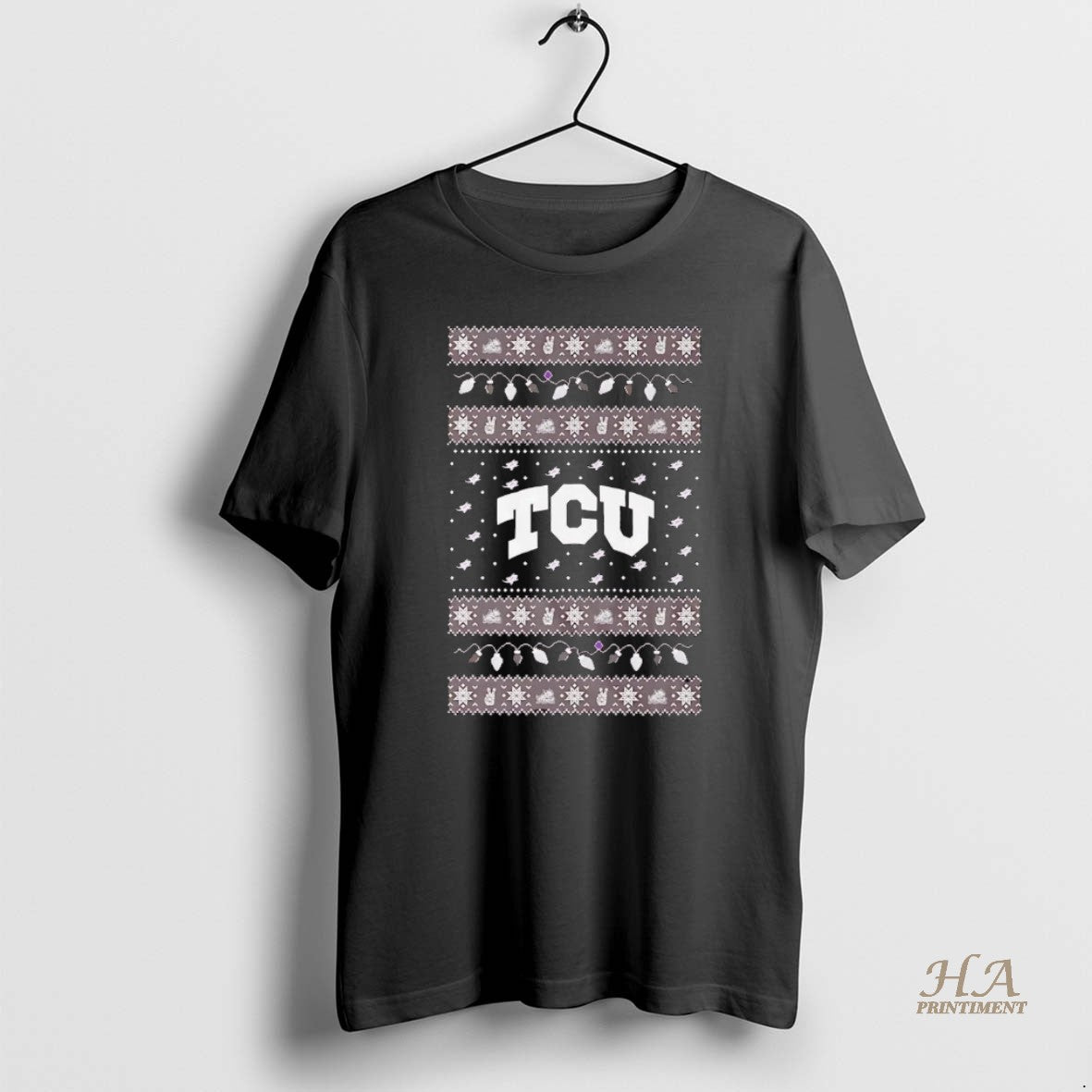 Official Tcu Horned Frogs Ugly Christmas Light