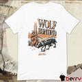 TN Wolf Hunting Pocket Tennessee Volunteers Painting t-shirt