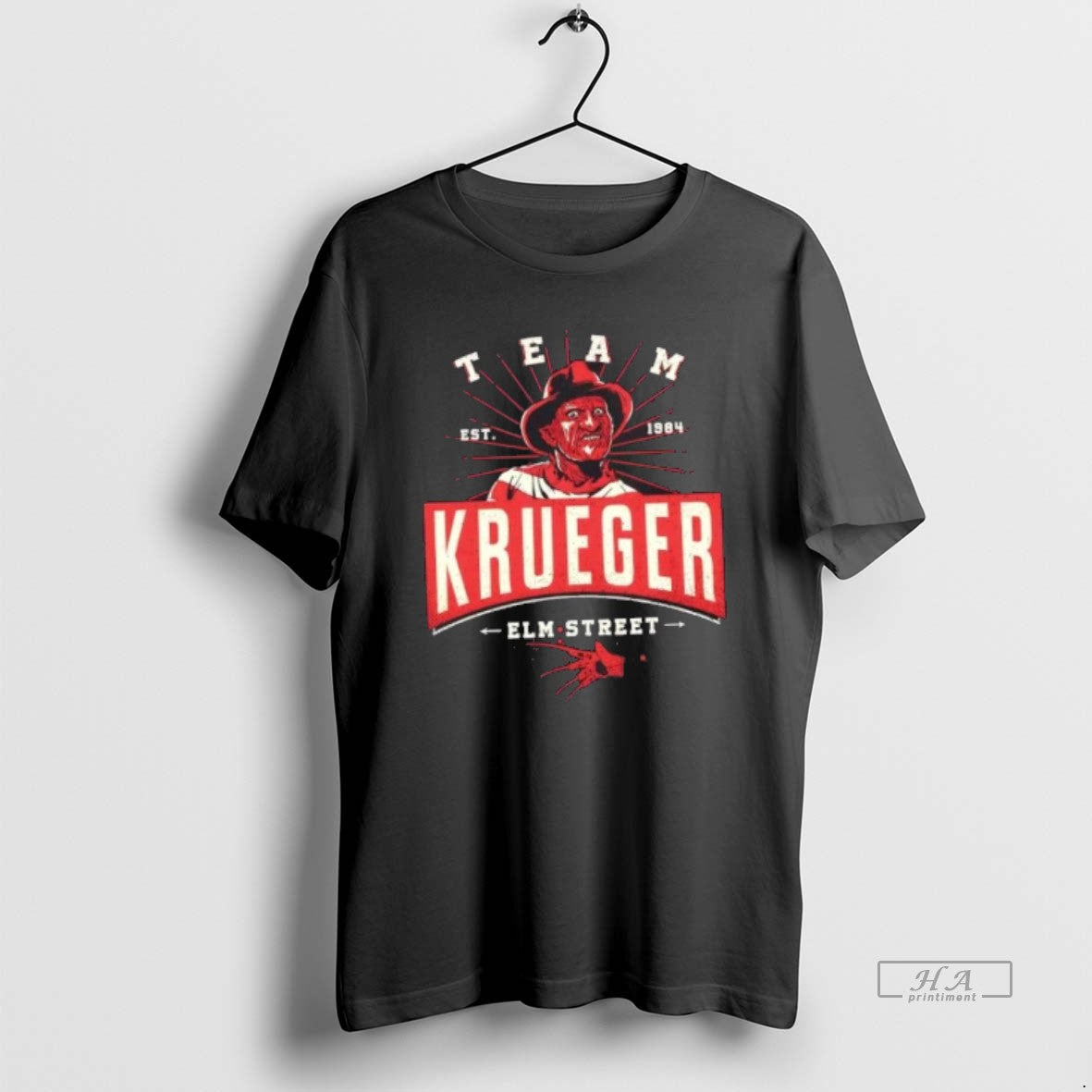 Official Team Nightmare Krueger Elm Street Halloween