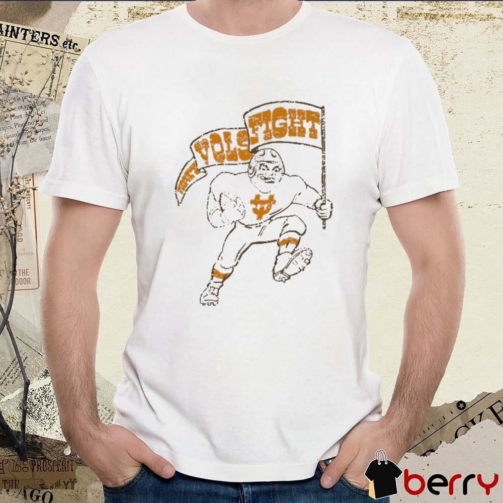 Tennessee Vault Fight Vols Fight Football Player t-shirt