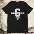 Tennessee Volunteers Football Dylan Sampson 6 Stripe NCAA t-shirt