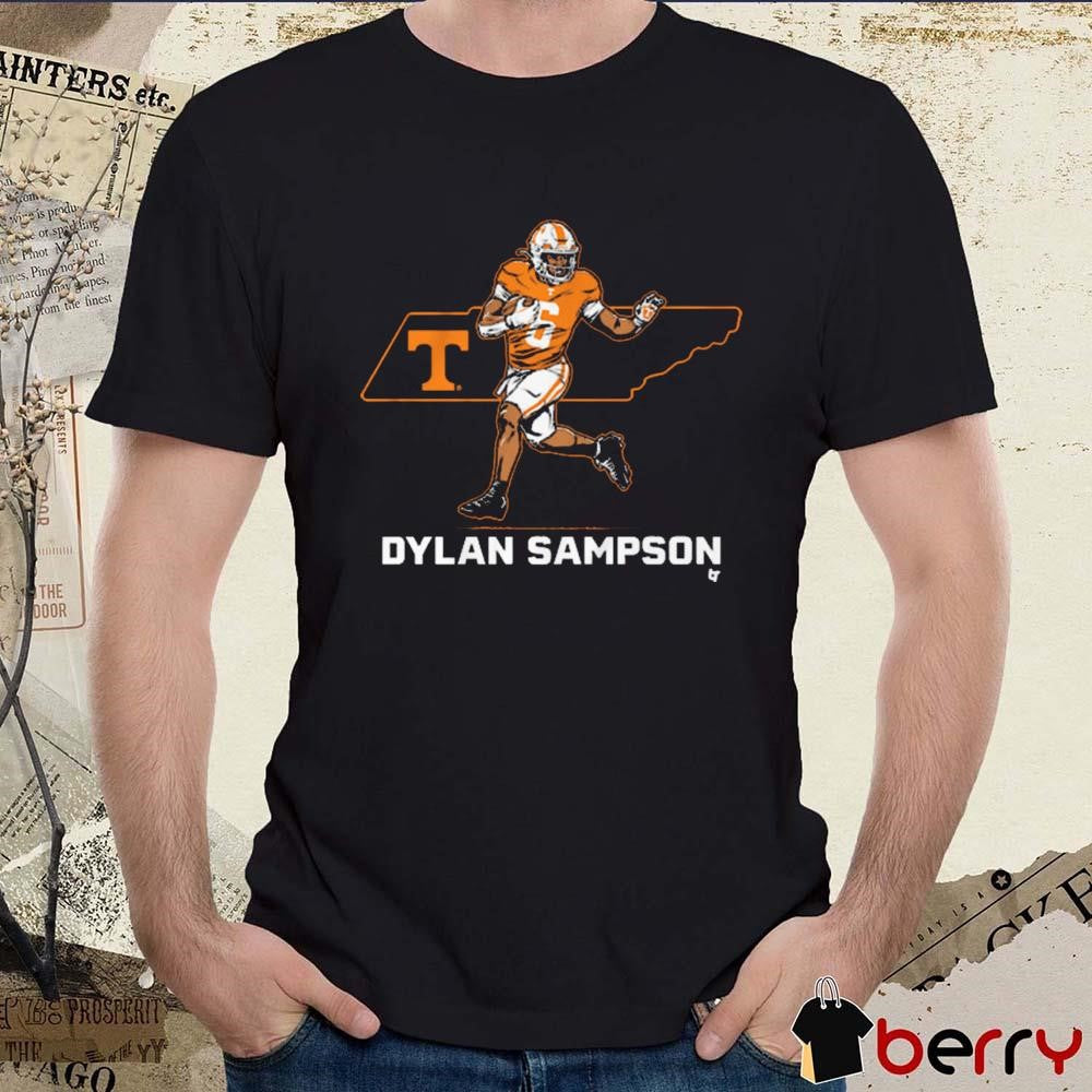 Tennessee Volunteers Football Dylan Sampson State Star NCAA t-shirt