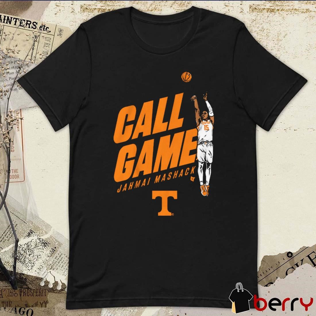 Tennessee Volunteers Jahmai Mashack Called Game Graphic t-shirt