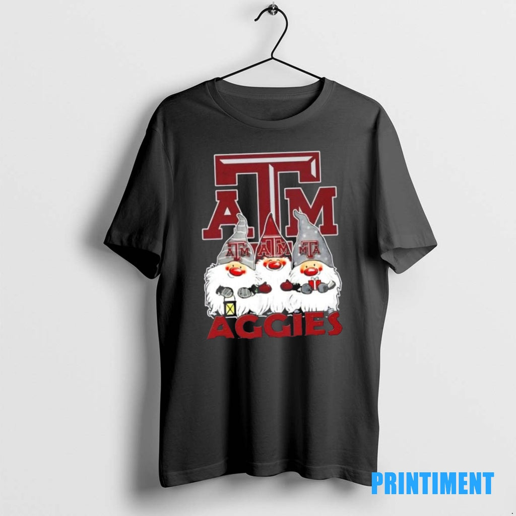 Official Texas Am Aggies X Gnomes Xmas Christmas Tee Sweater